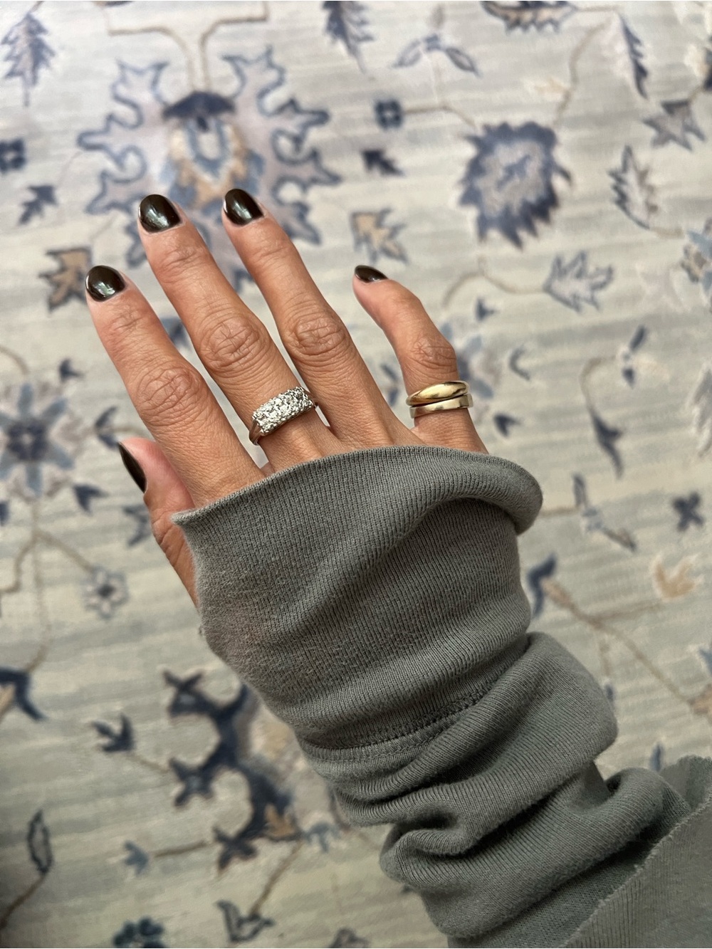 14k Vintage Diamond Ring - Picture 2 of 8